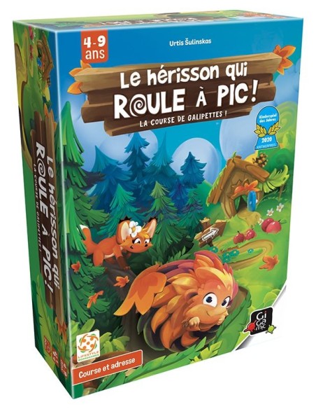 Le hérisson qui roule à pic !