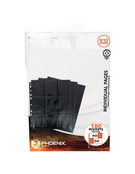 Phoenix Shield Pages pour Classeur X10 Rangement Latérale