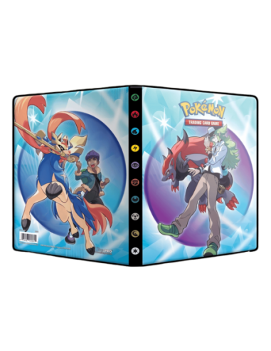 Pokémon - Ultra Pro - Portfolio - A5 - 4 Cases - 09 Aventures Ensemble  - 10 pages de 4 cases (80 cartes recto-verso)