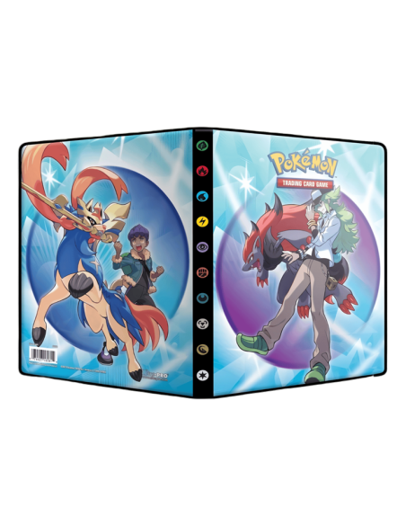 Pokémon - Ultra Pro - Portfolio - A5 - 4 Cases - 09 Aventures Ensemble  - 10 pages de 4 cases (80 cartes recto-verso)