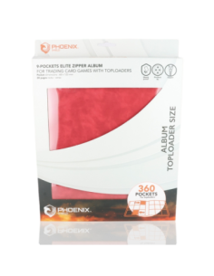 Phoenix Shield Album à zip pour Toploader 360 cases
