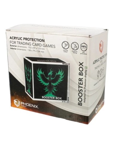 Phoenix Shield Protection Acrylique pour DISPLAY Pokémon