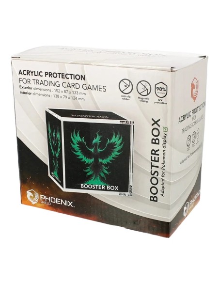Phoenix Shield Protection Acrylique pour DISPLAY Pokémon
