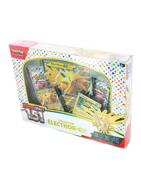 Phoenix Shield Protection souple pour Coffret 4 BOOSTERS Pokémon