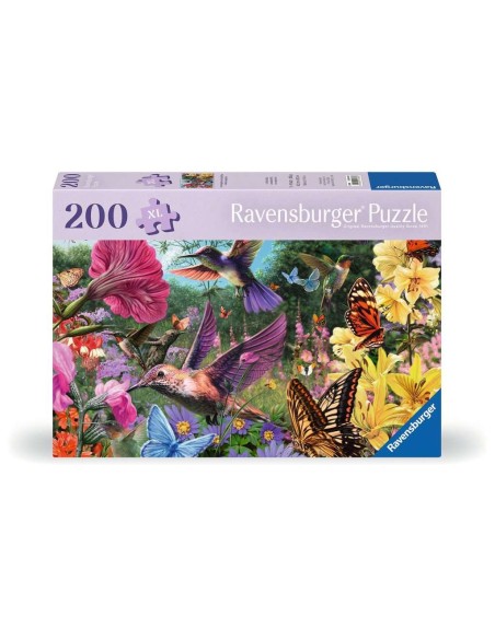 Puzzle Colibris et papillons