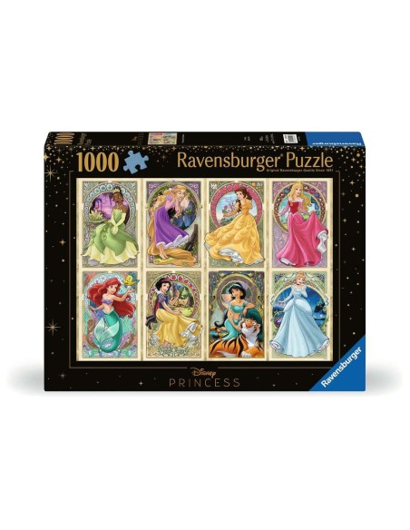 Puzzle Disney Princesses Art Nouveau