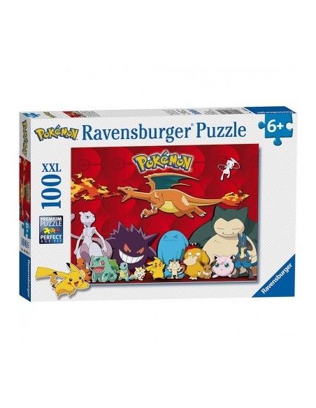 Puzzle - Ravensburger - XXL 100 pièces - POKEMON HISTORIQUE