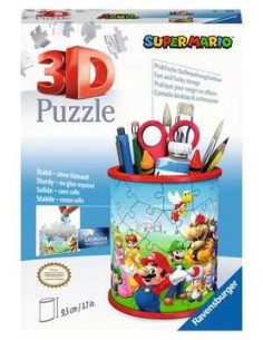Puzzle - Pot à crayons - Super Mario