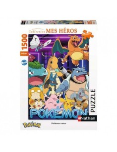 Puzzle - Ravensburger - XXXL - 1500 pièces - POKEMON NEON